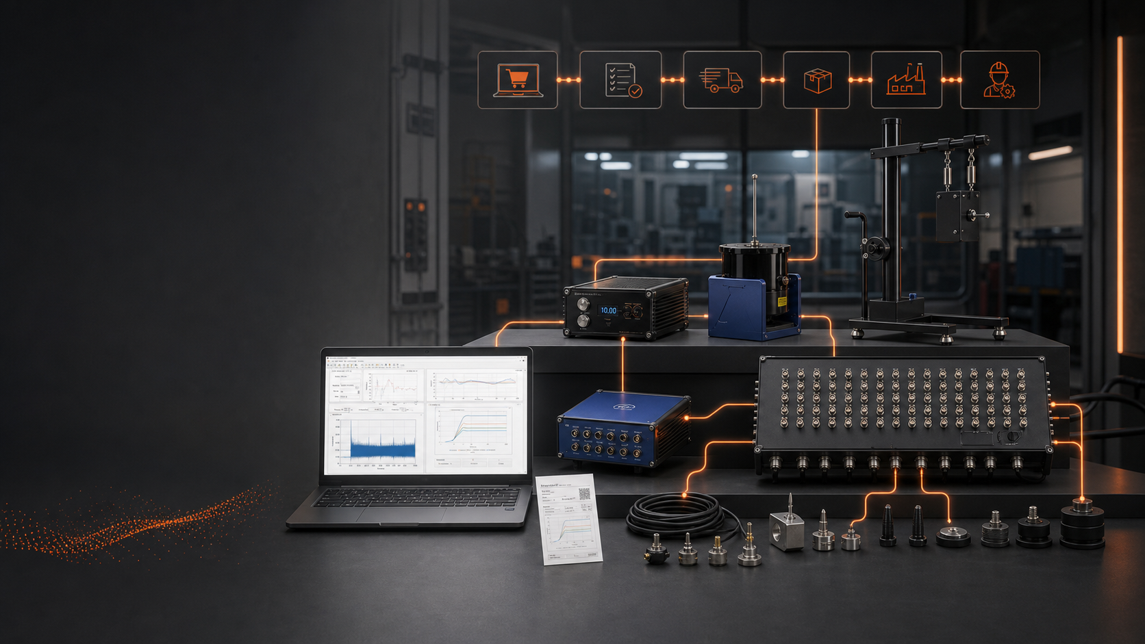 TIERA industrial workflow stack from store to test site